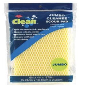 Jumbo Cleanee Scour Pad, 6x4