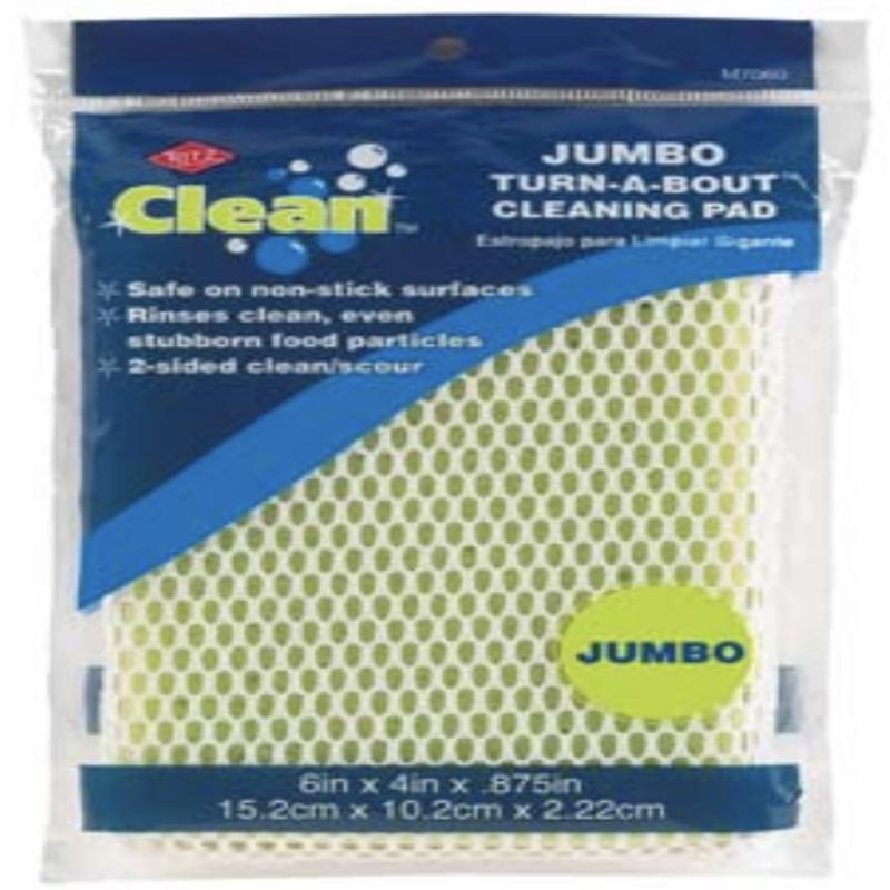 Jumbo Turn-A-Bout Cleaning Pad, 6x4