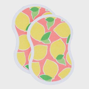 Lemon Toss Pop Up Sponges, Set of 2