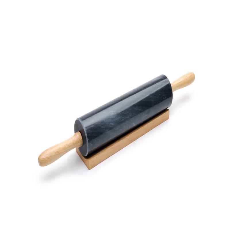 Marble Rolling Pin, Black