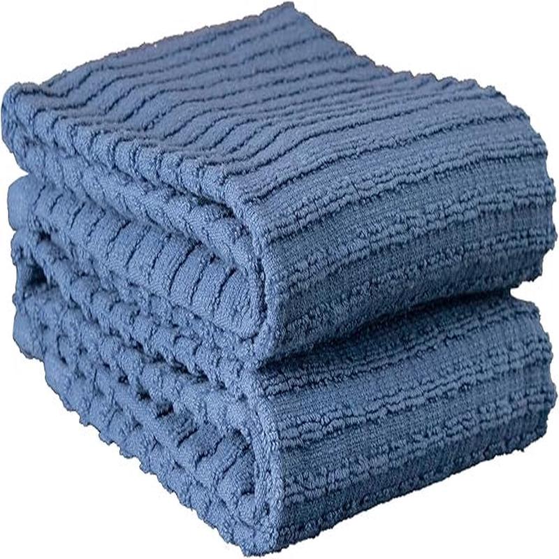 Solid Kitchen Towel | Federal Blue