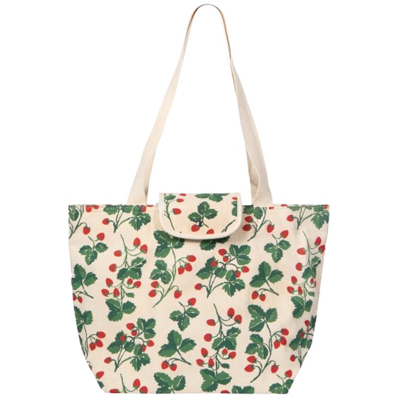 Berry Bramble Folding Insulated Tote