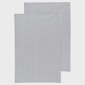 Black Glass Dishtowels, Set of 2