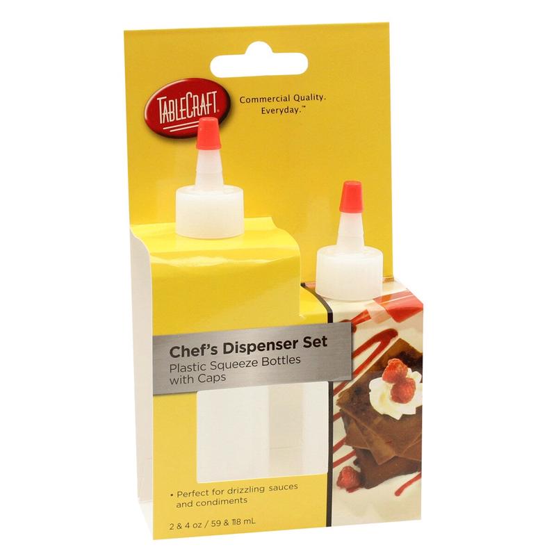 Chef's Squeeze Bottle Set, Clear