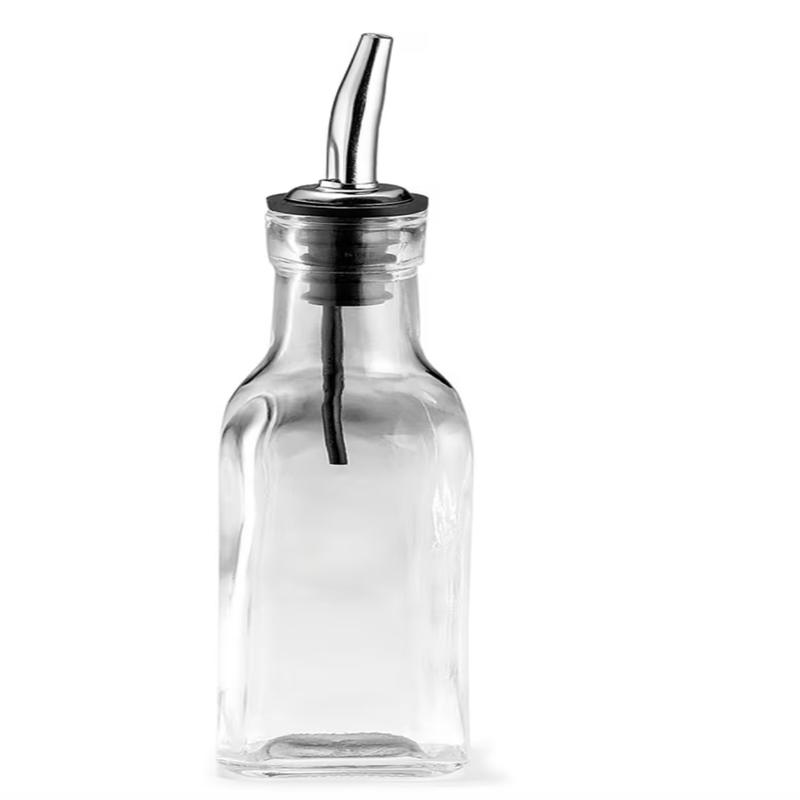 Clear Bottle with Pourer, 6 oz