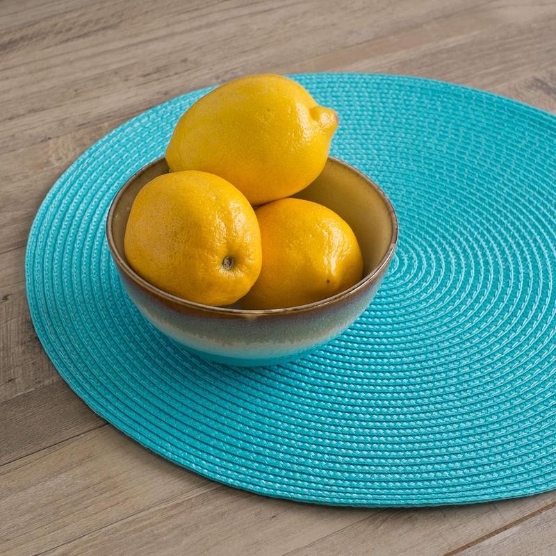 Disko Aqua Round Placemat