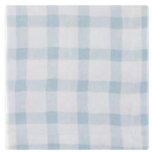 Painted Grid-Mist Napkin