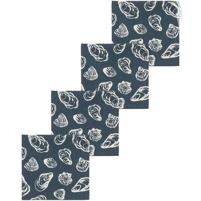 Shellfish Napkins, Set of 4