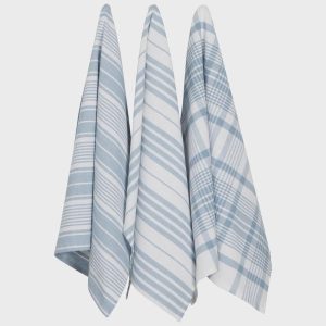 Slate Blue Jumbo Dishtowels | Set of 3