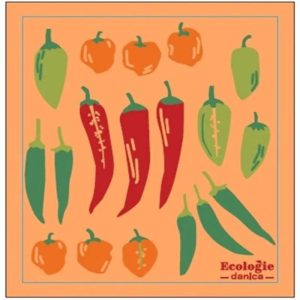 Swedish Dishcloth | Chili Peppers