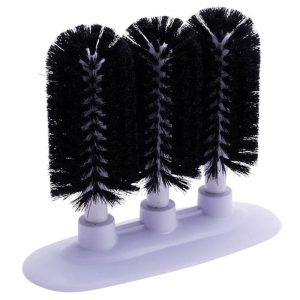 Triple Glass Washing Brush