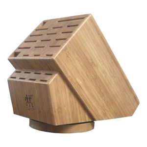 Bamboo, Swivel Knife Block Empty