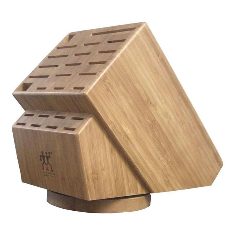Bamboo, Swivel Knife Block Empty