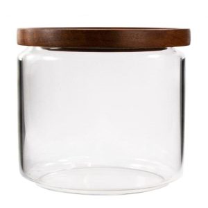 Borosilicate Canister with Acacia Lid, 34oz