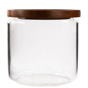 Borosilicate Canister with Acacia Lid, 45oz
