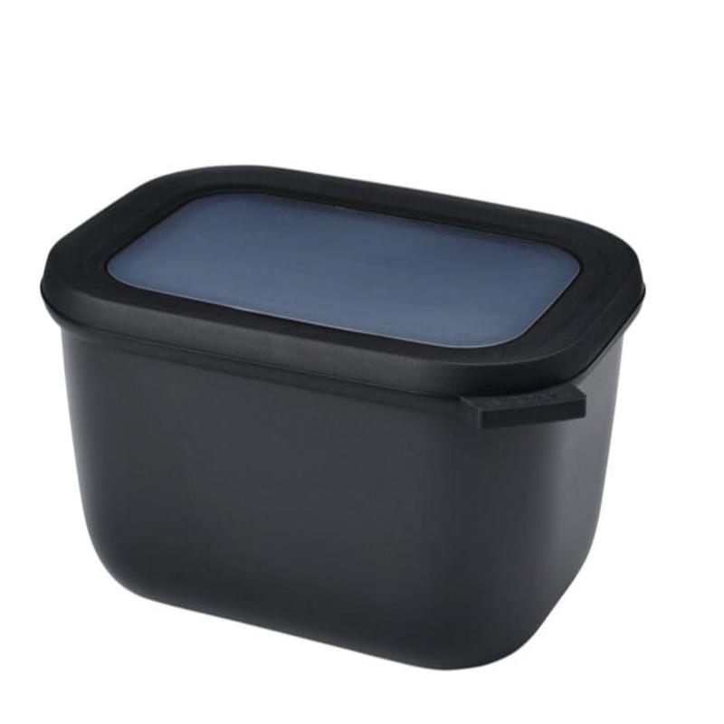 CIRQULA Multi-Bowl 1.5L/1.6Q Rectangle, Nordic Black