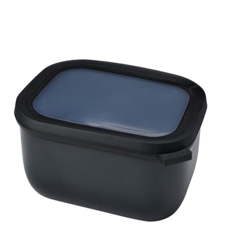 CIRQULA Multi-Bowl 2L/2Q Rectangle, Nordic Black