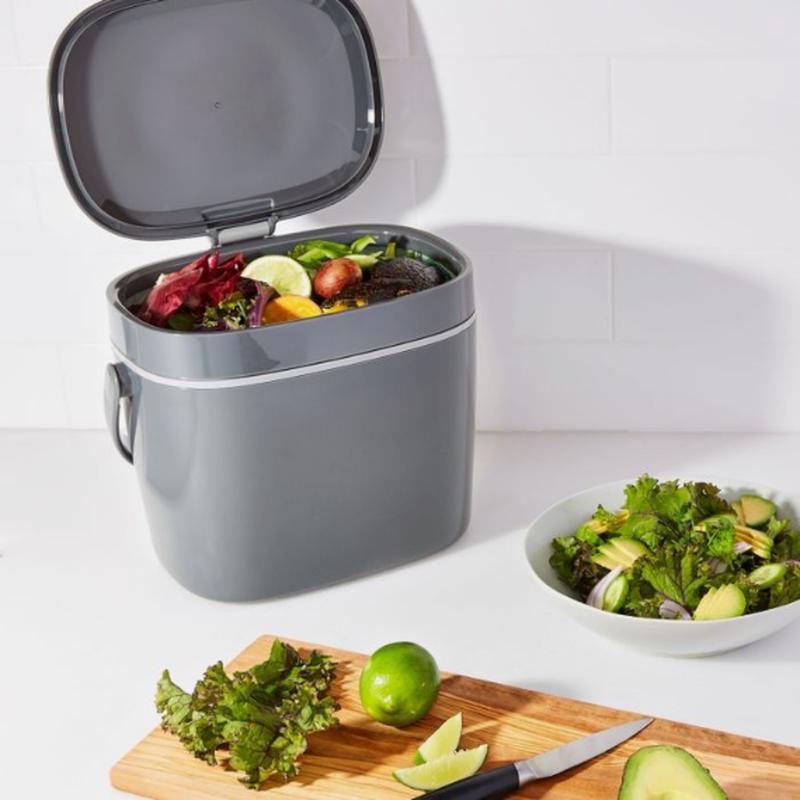 Easy-Clean Compost Bin, 1.75 Gal