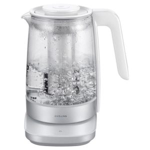 Enfinigy Silver Glass Kettle, 1.7 Litres