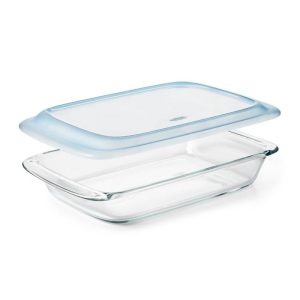 Glass Baking Dish with Lid | 3.0 Qts