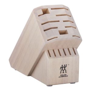 Zwilling White Rubberword Knife Block