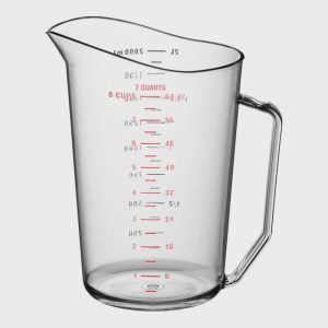 2 Quart Clear Measuring Cup