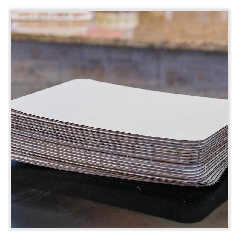 Corrugated Greaseproof Single Wall Cake Pad, Full Sheet, 25" L x 18" W