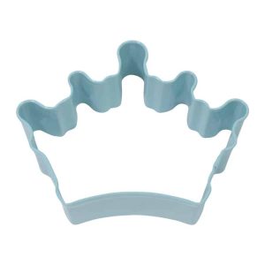 Crown Queen Cookie Cutter, Blue, 3.5