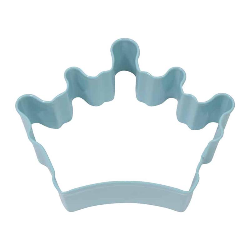 Crown Queen Cookie Cutter, Blue, 3.5