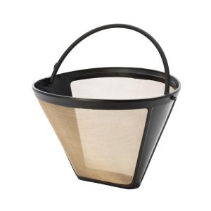 Gold Mesh Coffee Filter, 4 Cups