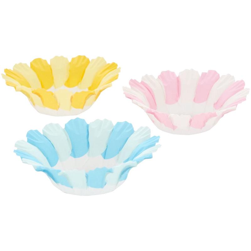 Large Flower Baking Cups, 12-Count