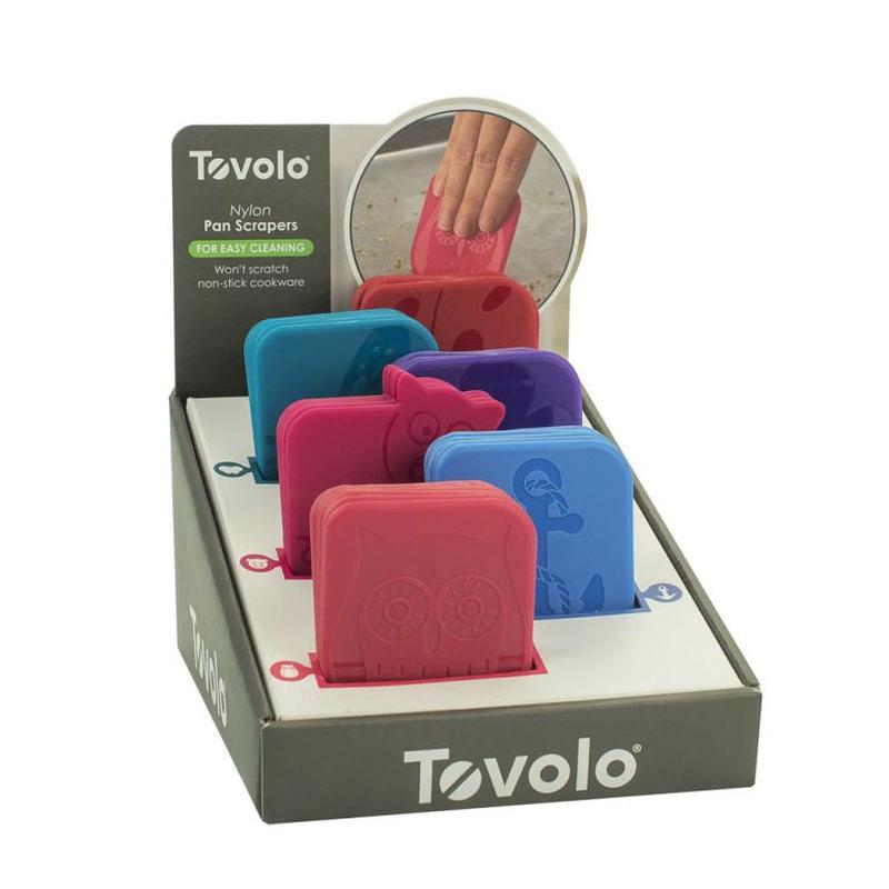 Pan Scrapers, Assorted Styles