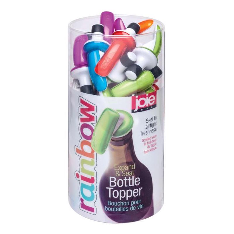Rainbow Expand & Seal Bottle Toppers