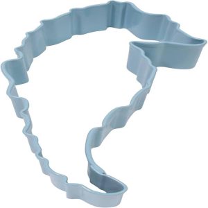 Seahorse Cookie Cutter, Blue, 6"