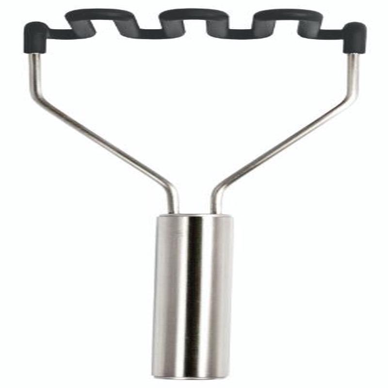 Silicone Potato Masher, Charcoal Grey