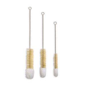 Soft Tip Cleaning Brushes, Set of 3