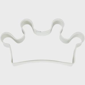 Tiara Cookie Cutter, White,