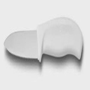 White Serrated Swiss Classic Paring Knife, 3.25"