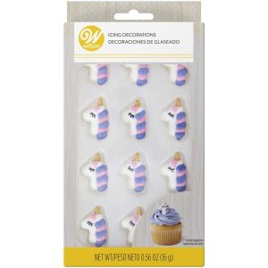 Wilton Unicorn Icing Decorations
