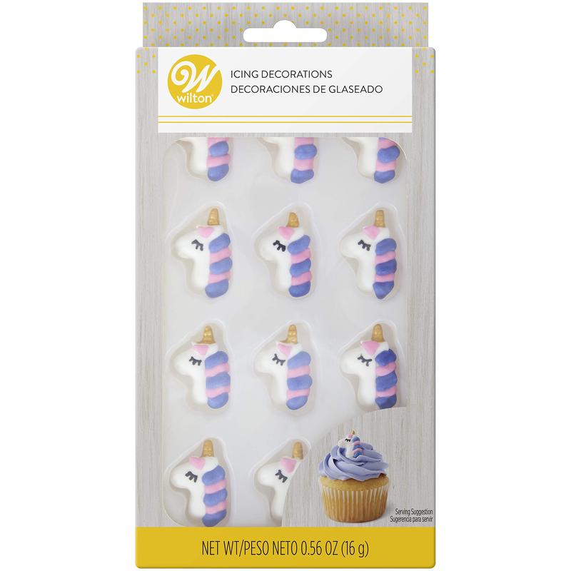 Wilton Unicorn Icing Decorations