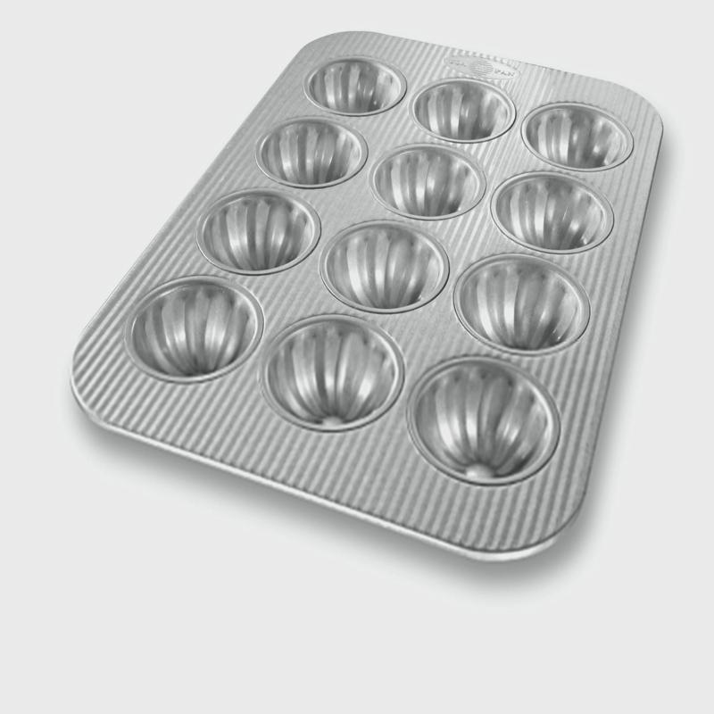 12-Cup Mini Fluted Cupcake Pan