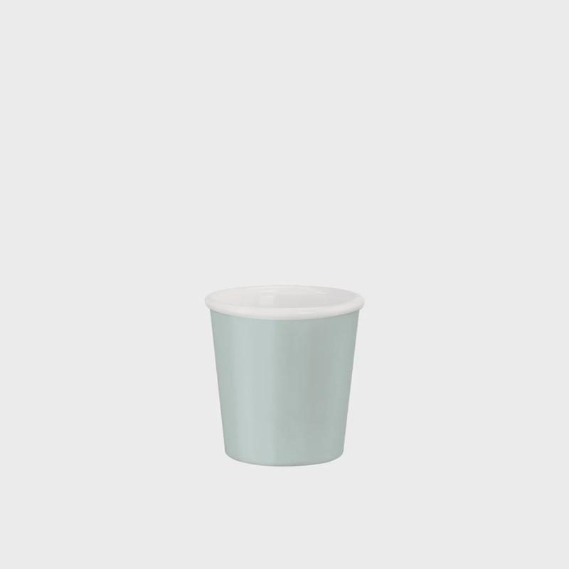 3.25 oz. Opal Glass Caffeino Espresso Cup, Light Blue