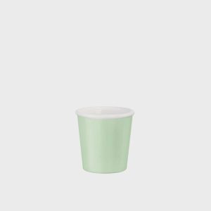 3.25 oz. Opal Glass Caffeino Espresso Cup, Light Green