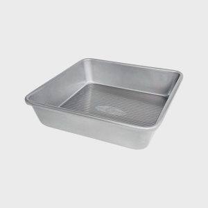 8-Inch Seamless Square Cake Pan