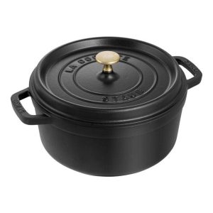 Black Matte Dutch Oven, 7 Quarts