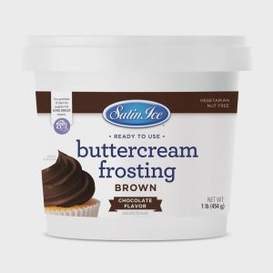 Brown Chocolate Buttercream Frosting | 1 lb Pail