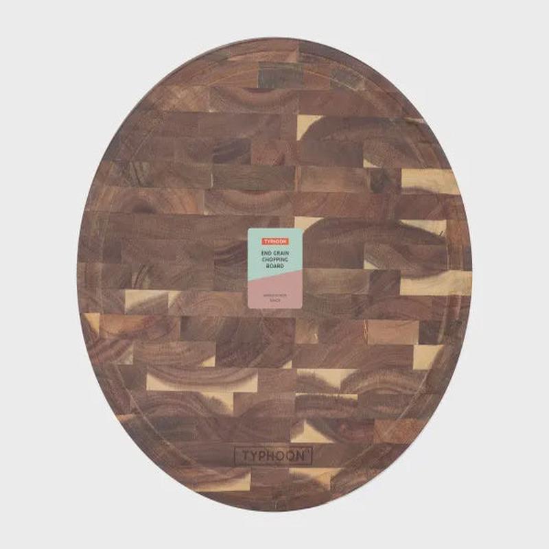 End Grain Acacia Board, 30cm