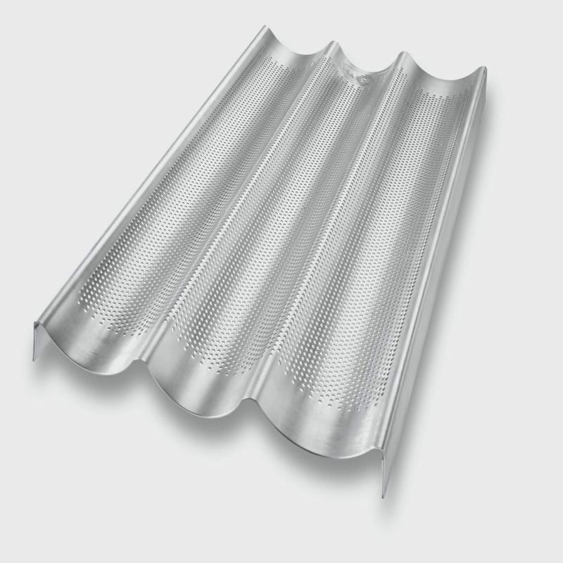 French Baguette Pan | 3 Loaves