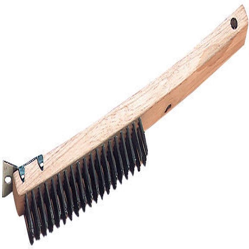 Grill Brush with Scraper