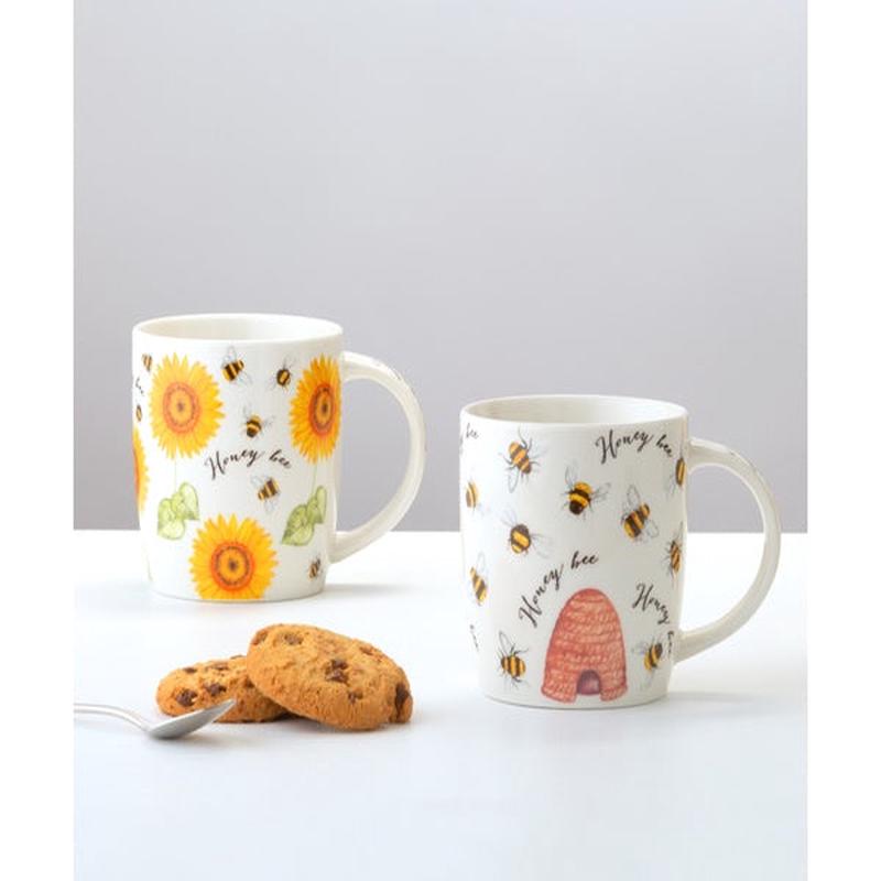 Honey Bee Mugs, Assorted